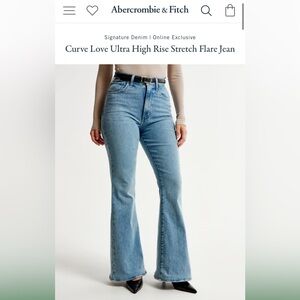 Curve Love Ultra High Rise Flare Jean